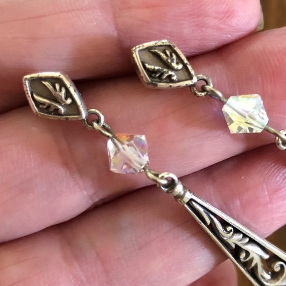 Brighton ZOE Toggle necklace and matching earrings set rare retired - Picture 6 of 13